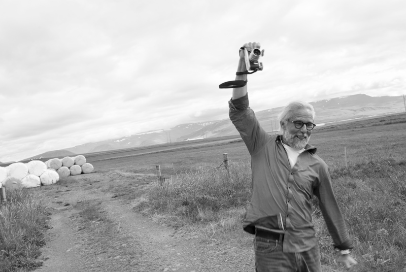 Iceland-Iceland PhotoWorkshop in 2015 - Axelsson having fun