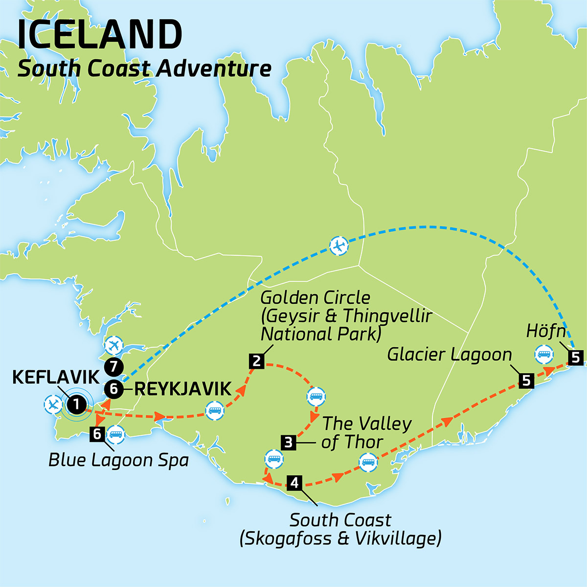 southern circle tour iceland