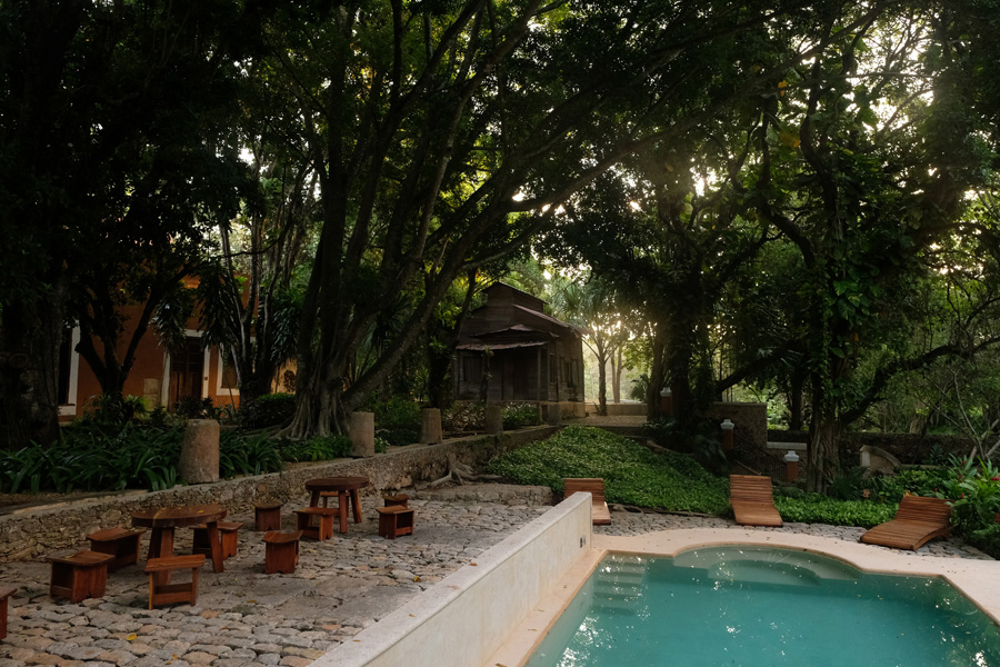 Splendors of the Yucatan - Swimming pool at the hotel